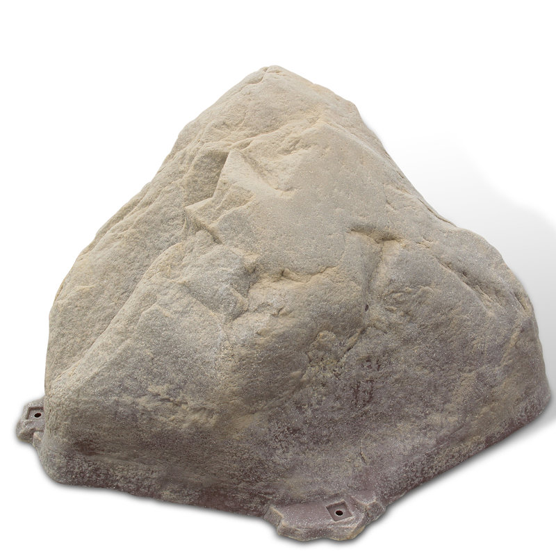 Arlmont & Co. Josef Rock Cover Statue Garden Stone & Reviews Wayfair